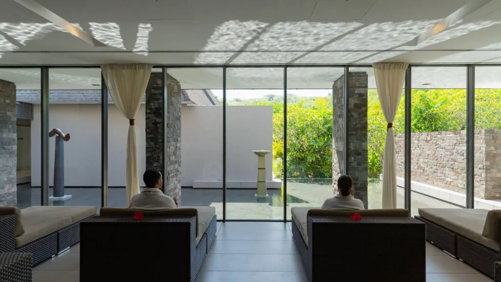 Couple in relaxation room at InterContinental Fiji Golf Resort & Spa